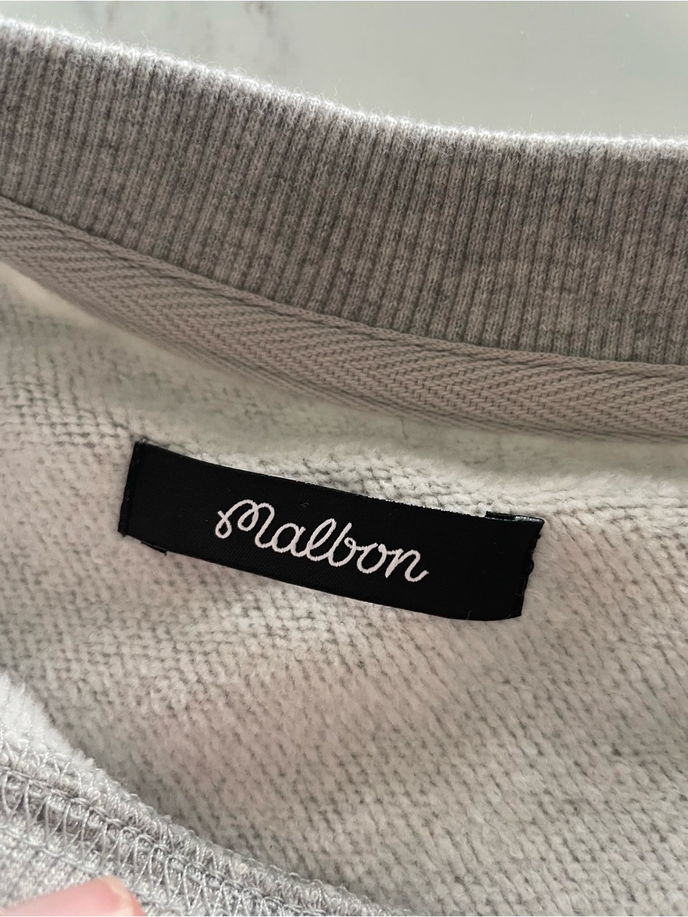 Malbon x Budweiser Crewneck Sweatshirt in Heather Grey - Picture 9 of 11